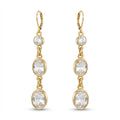 Twilight Sparkle: Vintage Quartz Drop Earrings