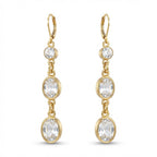 Twilight Sparkle: Vintage Quartz Drop Earrings