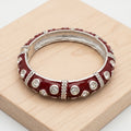 Rouge Étoile One-of-a-Kind Vintage Hinged Bangle