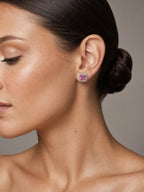 Princess Cushion Studs