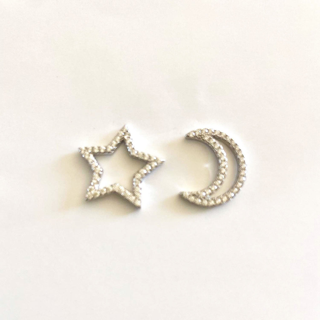 Moon and Starlight Earrings