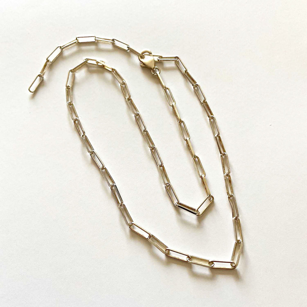 Paperclip Chain Necklaces