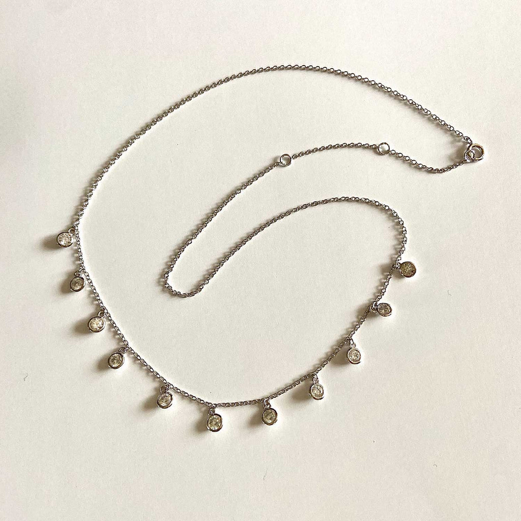 Quartz Droplet Necklace