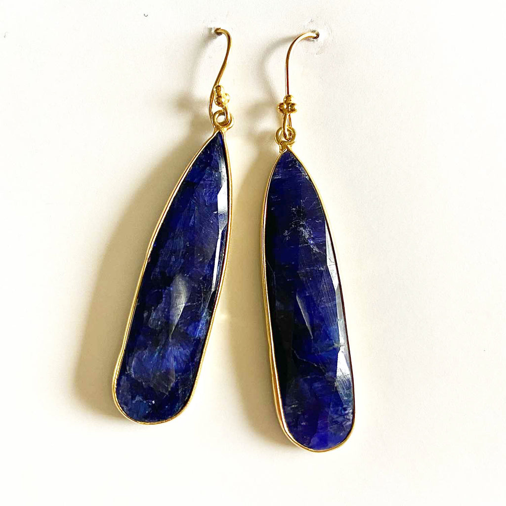 Lapis Lazuli TearDrop Earrings