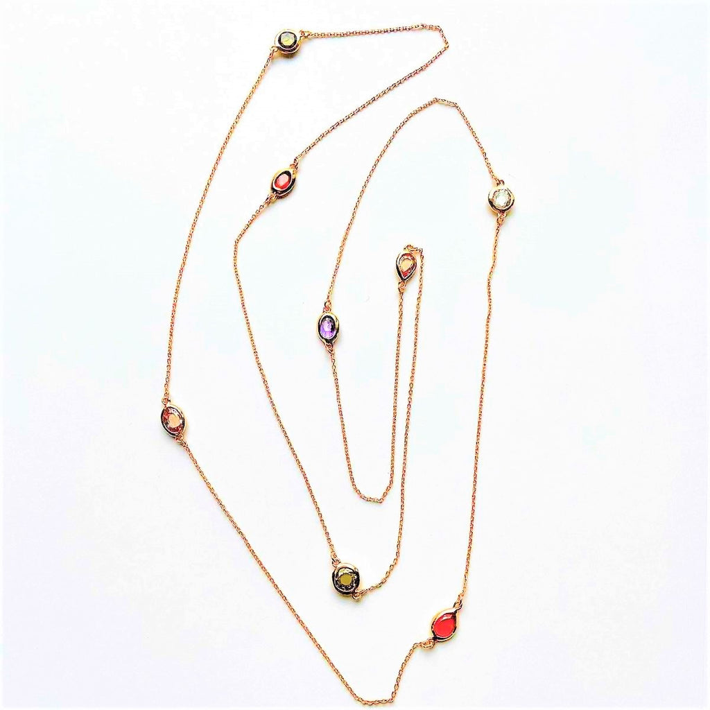Multi-gemstone Necklace