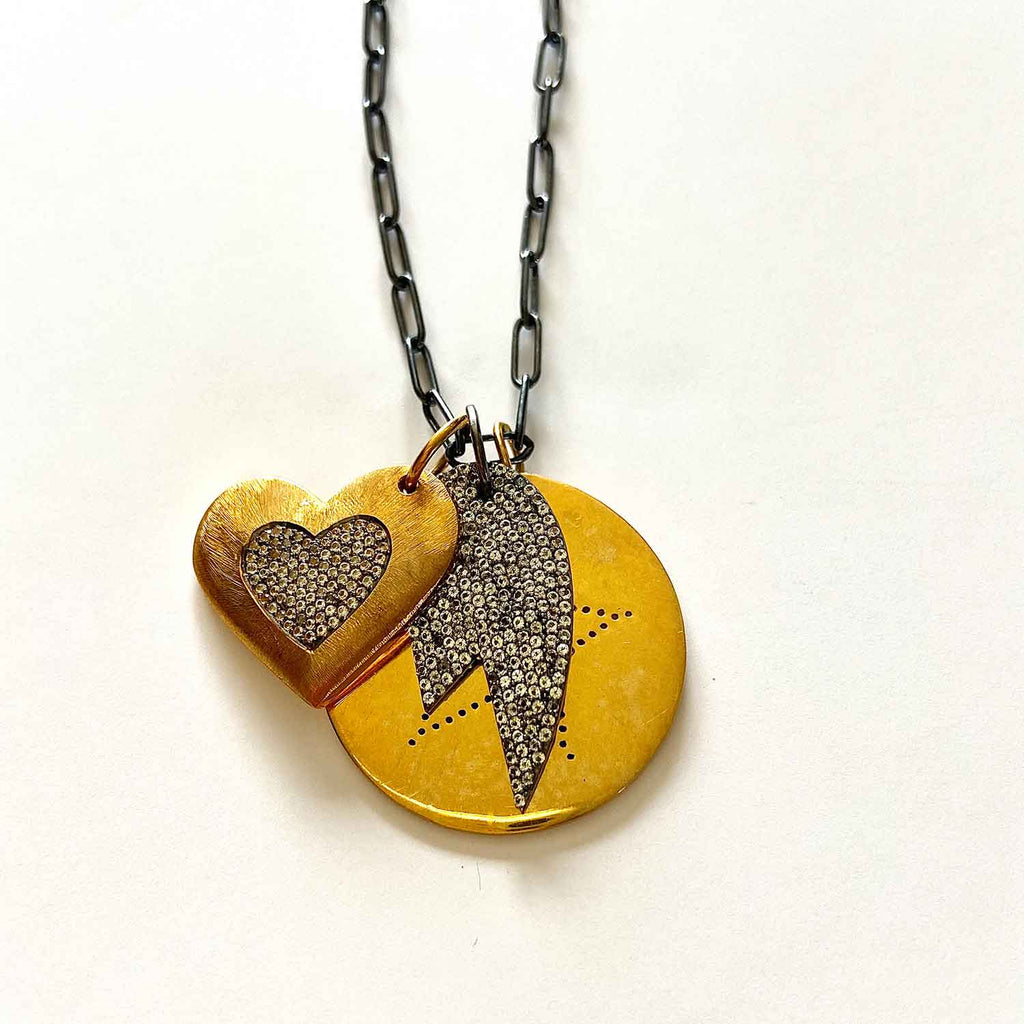 Half Heart Pendant
