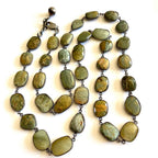 Wild Garden Moss Agate Necklace