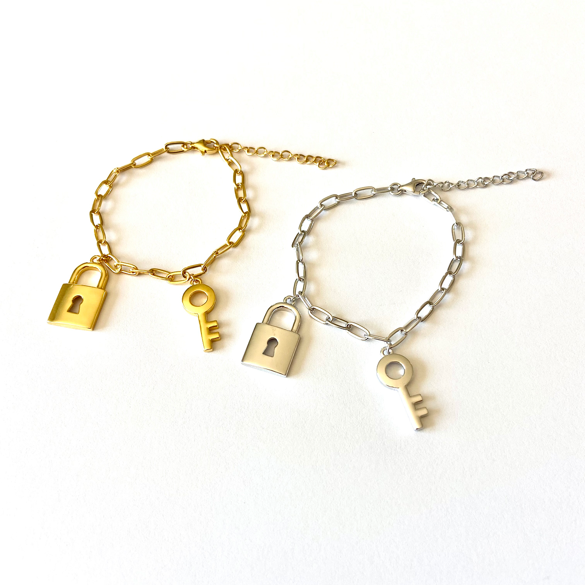 Locket and key bracelet