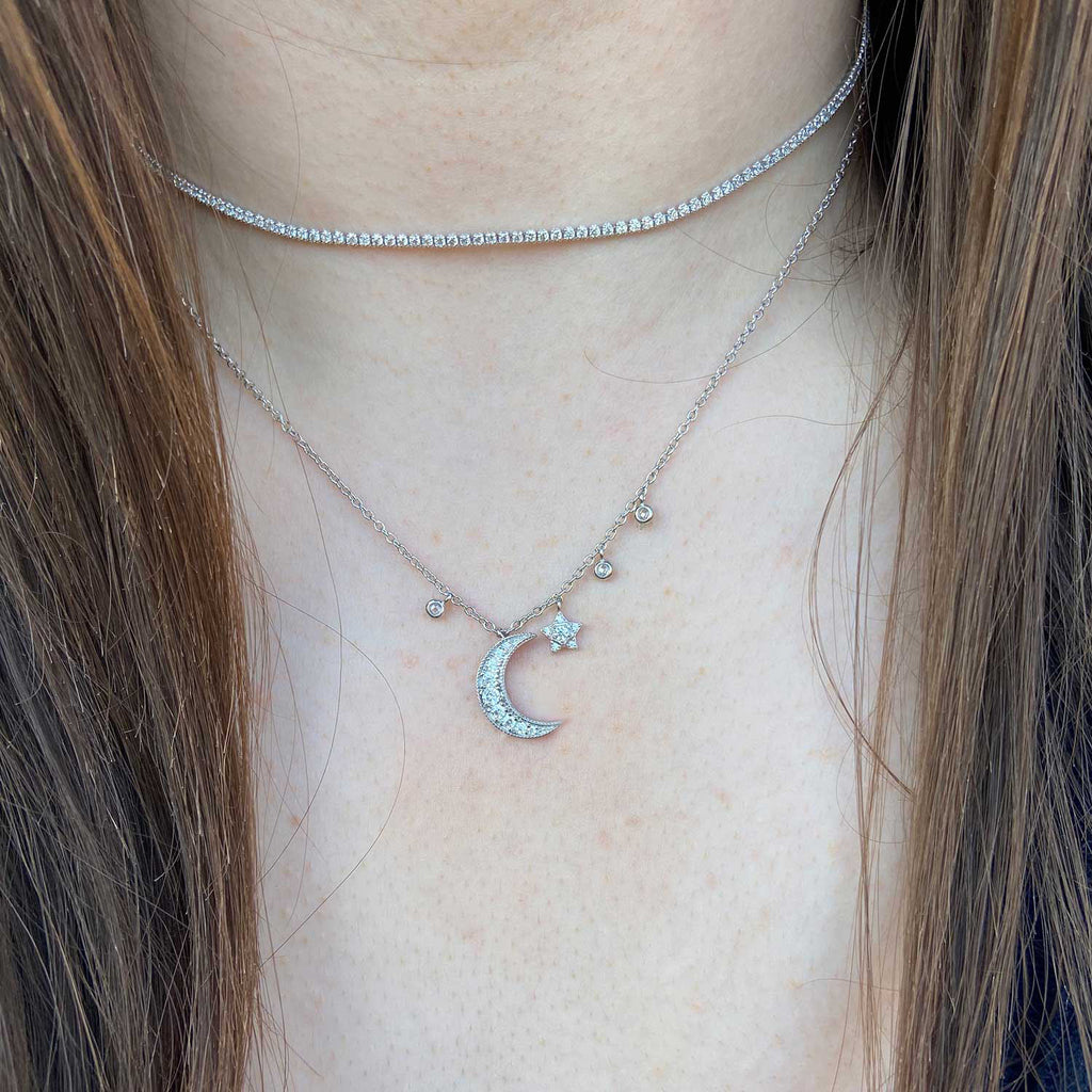 Simulated Diamond Chokers